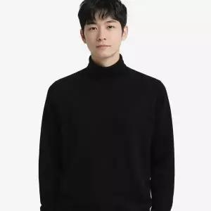 [리미드] 남성 루즈핏 터틀넥 국내산 니트 티셔츠 5C-KN-Q043