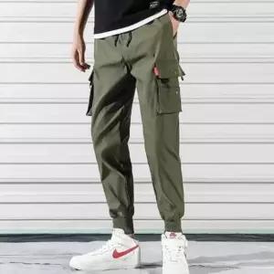 팬츠 데일리 일자핏 카고스판 치노팬츠 카고바지