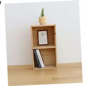 친절한탄씨 책장 2단 거실 원목 삼나무 원목2단책장 삼나무2단책장 DIY2단책장 원목미니책장