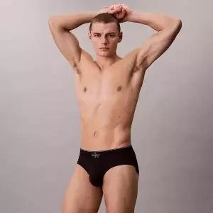 [Calvin Klein]남성 CK 그래픽 마이크로 힙 브리프(NB4493-UB1) 776415