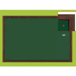 워터초크 칠판(무늬목) 자석부착 가능 70cm x 50cm