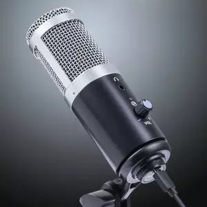 USB지향성 유튜브 방송용 마이크 개인장비 VM600 유투 용마이크 성마이크 보컬용 콘덴서 유선 스탠드