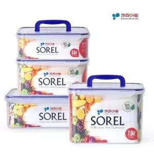 고품질 신선한 김치보관 김치 냉장 보관용기 3.3L 4.7L 6L 7L (W79CAF7)