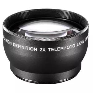18-55mm-A76U용 55mm 2X 망원 렌즈 텔레컨버터