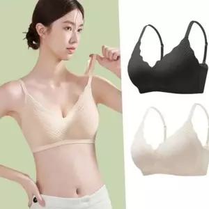 [라일리여성언더웨어] Rly 편안한 여성 노와이어 브라 뽕브라 여성 볼륨 브