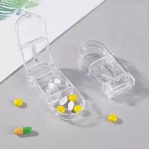 투명 알약 커팅 자르기 약 절단기 케이스 통 DD-11907
