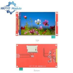 4.0인치 SPI 직렬 포트 LCD 터치 스크린 모듈 480x320 TFT 디스플레이 ST7796S