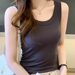 무지 면나시 기본 베이직 런닝 이너나시 캐미솔 캐미솔 슬립 런닝 민소매티 (WB447BF)