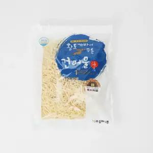 황토가마에 구운 얇은 진미채 (1kg) 오징어채 반찬찬 백채 안주