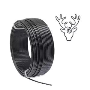 ZhXu Shuo 12 게이지 알루미늄 공예 와이어 분재 공장 스탠드용 2mm×30야드 구부릴 수 있는 금속 인형