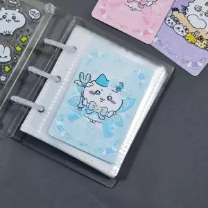아크릴 GM53QR12 포토카드 보관함 미니 포카 바인더 앨범 사진 스티커 수납 보관함 BAA060405