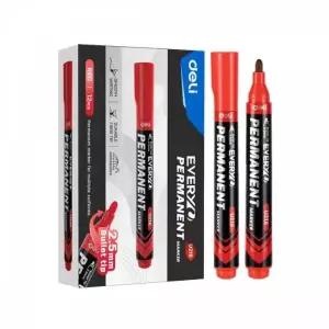 TBZ DD57LN07 DELI 에브리 유성매직 2.5mm 레드