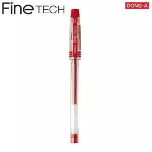 파인테크 KG96ZJ47 중성펜 동아 레드 12자루 1다스 0.3mm