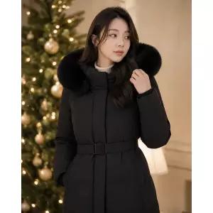 [네파](신세계 사우스시티)[역시즌]25FW 역시즌 네파 여성 프리미아 폭스퍼 롱 다운자켓 - 7L82071