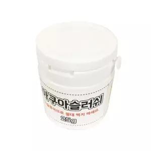 아쿠아슬러쉬파우더(가루무게만25g) 고체 액체 점성 물 변성 (WE7CB1E)