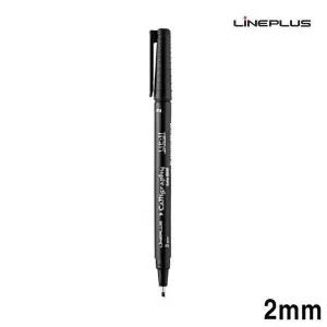 라인플러스 PY71JL16 켈리그라피 펜 2mm 12개입 1다스