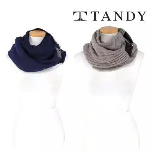 [탠디] TANDY 버클니트 캐시미어 머플러