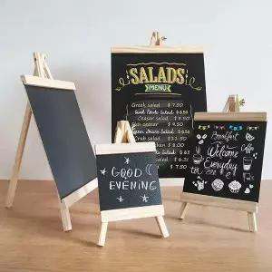 (20X36cm) VX89JR50 ZF 소형 칠판 스탠드형 이젤 간판