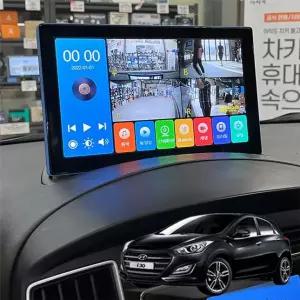 더뉴i30 제임스P 10.1인치 4채널블랙박스 스마트뷰어 블랙박스 차량용블랙박스