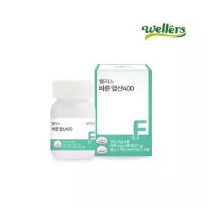 웰러스 바른 엽산400 450mg x 60정