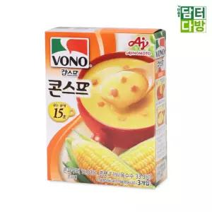 보노 컵스프 콘맛 57g X 10개 스프 자취생 한끼대용 간식 사무실 탕비실