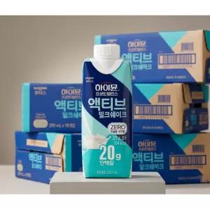 하이뮨 프로틴 밸런스 액티브 밀크쉐이크 제로 250ml 18팩+18팩(36)