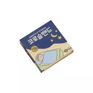 코로숨 밴드 60매 x 1개 구강호흡 입벌림방지밴드 수면 입테이프 입막음테이프