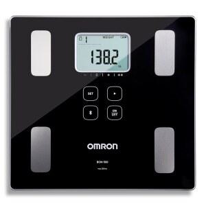 OMRON 체성분 모니터 사용 근육량 CONNECT 내장 무제한 증가 감소 추적 체중계 체중 지방 BMI 위해 저장을