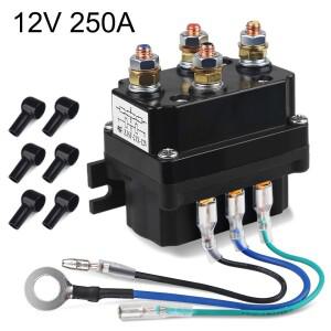 ATV UTV 1500-5000lbs 윈치250A용 범용 보호 캡 6개가  12V  24V 250A 윈치 솔레노이드 릴레이 접촉기
