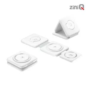 [룽스_63]마그네틱 고속무선멀티 충전패드 ZQ-C315 3IN1