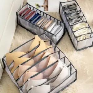 칸막이 속옷 정리함 1P 양말 브라 팬티 서랍 보관함 옷장정리함 (WE5C2E1)