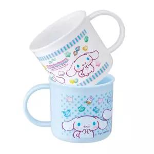 시나모롤 마슈구미 핸들컵 200ml 2P 세트손잡이 물컵 음료 주스 주스잔 플라스틱