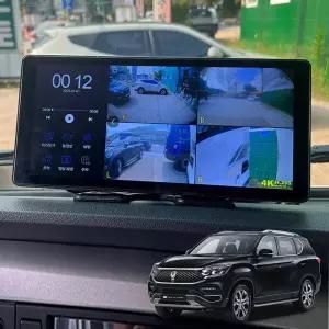 G4렉스턴 LCD터치센서 호크WS10 블랙박스