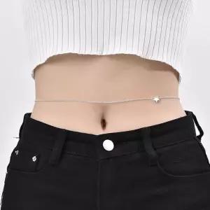 섹 시별 허리 체인 드롭 바디체인 벨리 체인 몸통 목 yFx84DSO