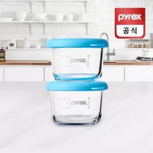 코렐 파이렉스 원형 이유식용기 세트 스팀홀165ml QBc95RQS
