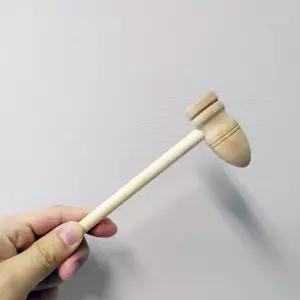 원목 목 어깨 지압마사지 망치 G