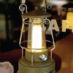 LUCENA 아웃도어 감성 LED 캠핑 랜턴 OLIVE 무드등