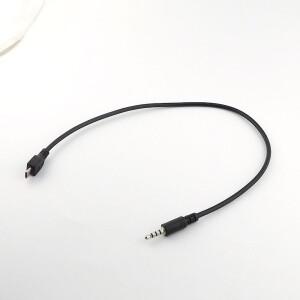 마이크로 USB 남성 - 스테레오 3.5mm 자동차 AUX 출력 케이블 40cm 1개