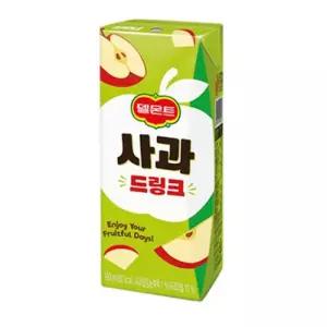 [롯데칠성] 델몬트 드링크 사과 190ml 32팩