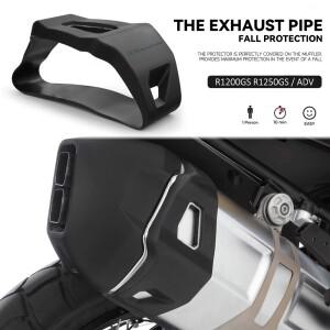 [호환품]후방 배기 파이프 머플러 소음기 보호 장치 BMW 호환 R1200GS R 1200 GS ADV 어드벤처 바이크 오토