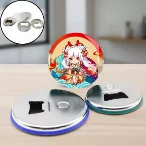 나만의 굿즈 제작 메탈 핀버튼 오프너 58MM 100개 DIY 키링