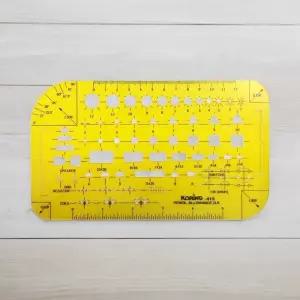 디자인자 템플렛 K-415 전기신호 도형 자 gCO73zzg