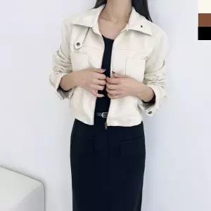 여자라이더자켓 자켓 라이더 여자 스웨이드 크롭 ZVw32GuT