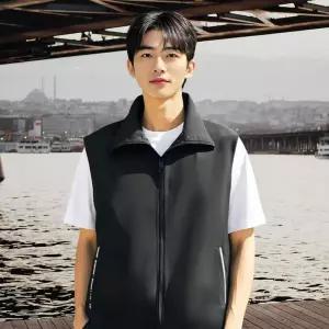 남자 여자 여름조끼 등산 낚시 작업 조끼 베스트 gLz42hnl