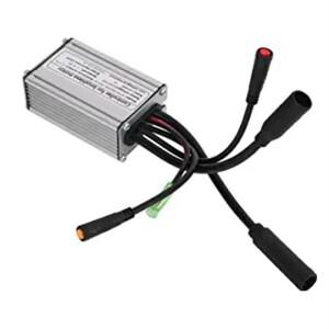 A89E-E-자전거 컨트롤러 36V / 48V 9 튜브 15A 방수 커넥터 250W 브러시리스 모터