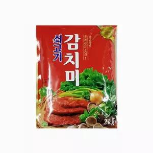 쇠고기 감치미 2kg(6ea)(1box)푸드 요리 식자재 대상 감치 2KG 6EA 1BOX