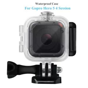 Gopro Hero 5 4 세션용 방수 하우징 케이스 GoPro 세션 액세서리용 수중 45M 보호 상자