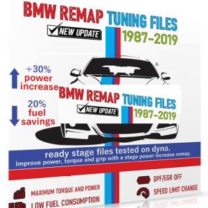 BMW 호환 튜닝 파일 Stage 12 3 19.7 GB Remap proffessional tunners 칩 ECU Remapping Super Map X Serie