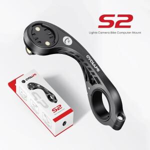 CYCLAMI S2 자전거 컴퓨터 마운트 산악 도로 GPS 헤드라이트 거치대 브래킷 지지대 GARMIN XOSS IGPSPORT M
