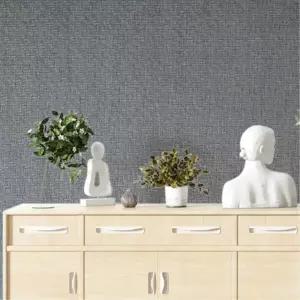 로제 차콜 접착식 실크벽지 50cm x 10m 사계절 도배공구 새집인테리어 모던심플스타일